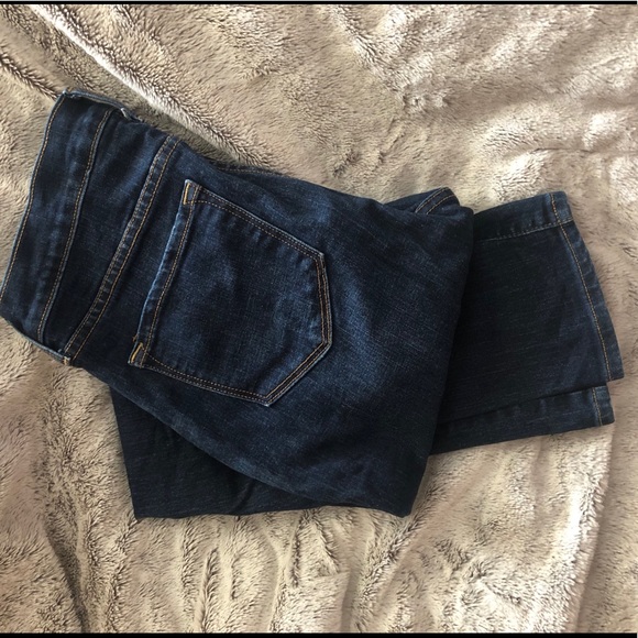 Old Navy Curvy Jeans Dark Denim Size 
